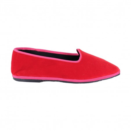 PANTOFOLA FRIULANA MIEZ CLOE FUOCO
