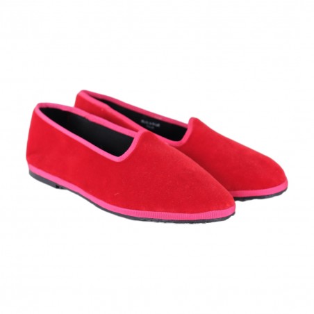 PANTOFOLA FRIULANA MIEZ CLOE FUOCO