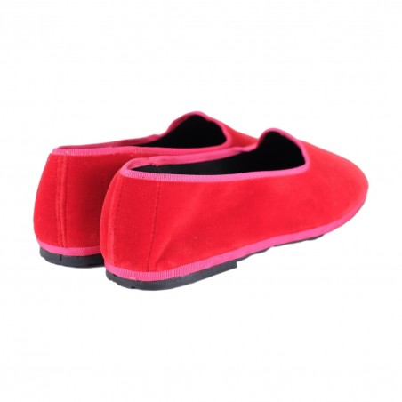 PANTOFOLA FRIULANA MIEZ CLOE FUOCO