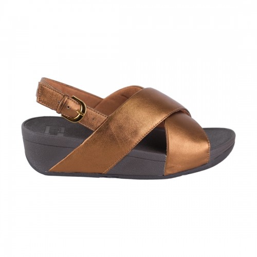 LULU LEATHER BACK-STRAP SANDALS FIT FLOP K03 012