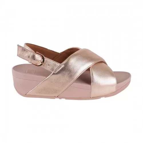 LULU LEATHER BACK-STRAP SANDALS FIT FLOP K03 323