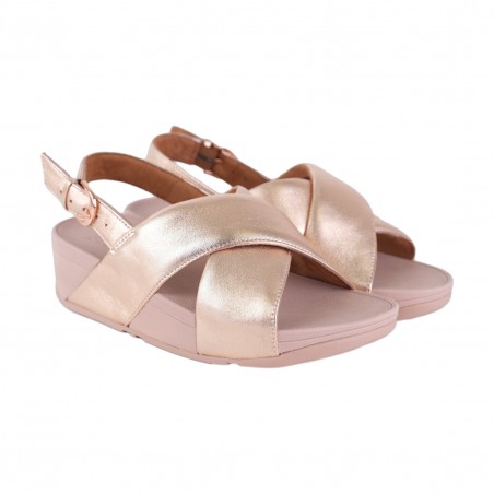 LULU LEATHER BACK-STRAP SANDALS FIT FLOP K03 323