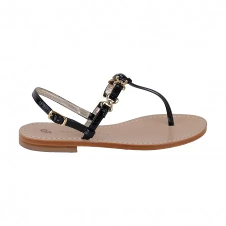 SANDALO INFRADITO VERNICE PAOLA FIORENZA FARFALLINA V.NERA