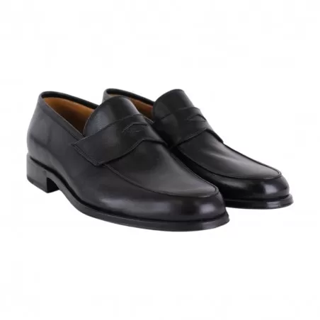 MOCASSINO MOON CALF BARRETT 311040.1 NERO
