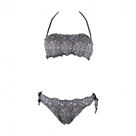 FASCIA PITONE STRASS SUNNY BEACH 660 BIANCONERO