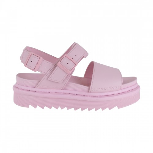 SANDALO VOSS MONO HYDRO LEATHER DR. MARTENS 27306279 PINK