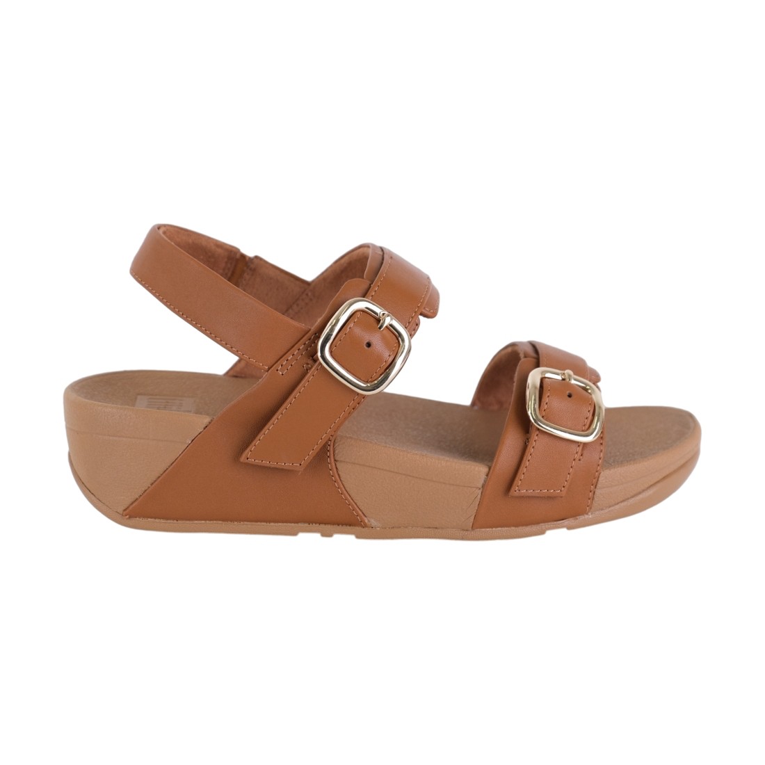 SANDALO LULU ADJUSTABLE LEATHER BACK STRAP FIT FLOP ES6 592