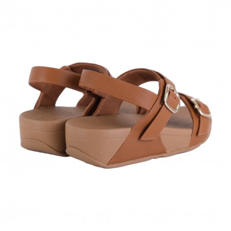 SANDALO LULU ADJUSTABLE LEATHER BACK-STRAP FIT FLOP ES6 592
