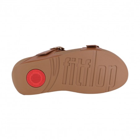 CIABATTA LULU ADJUSTABLE LEATHER SLIDES FIT FLOP ES7 592