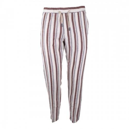 PANTALONE LUNGO RIGHE CON COULISSE J.O.LUXURY STYLE 22PG1696 80