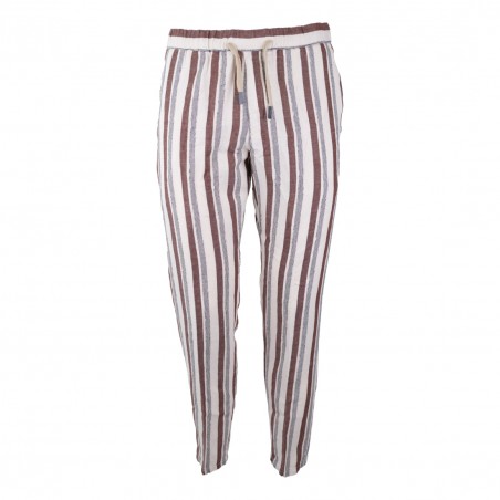PANTALONE LUNGO RIGHE CON COULISSE J.O.LUXURY STYLE 22PG1696 80