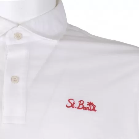 JERSEY POLO FADE DYDE FD01N OFF WHITE MC2 SAINT BARTH BRIGHTON 01460B