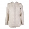 CAMICIA GEOMETRICA IN LINO BASTONCINO B2116.COREANO 07