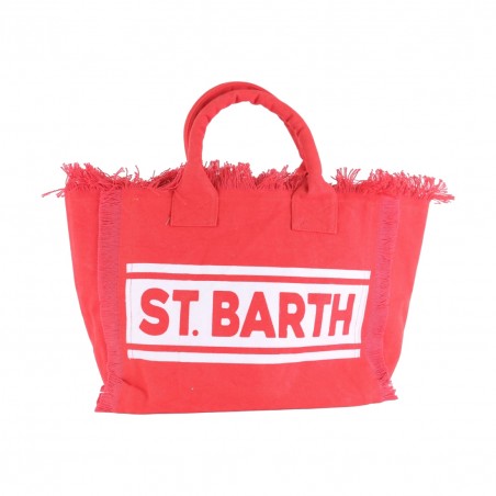 ACC.BORSA CANVAS DONNA STRIPE 41 MC2 SAINT BARTH VANITY 03323B