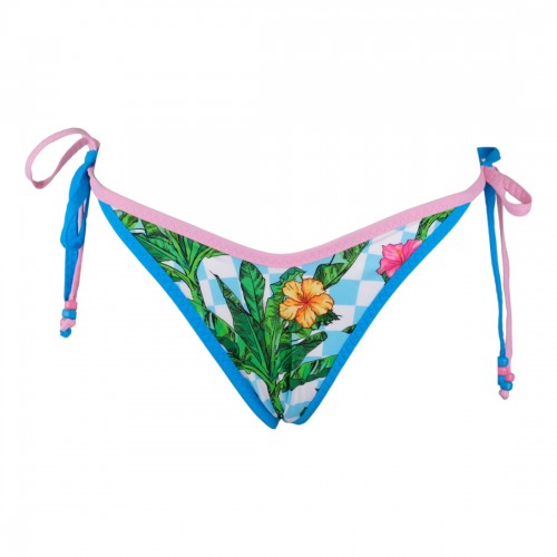 HIGH-CUT BOTTOMSLIP STRING WITH LACES PALM 2131 MC2 SAINT BARTH NORAHSTRING 01983B