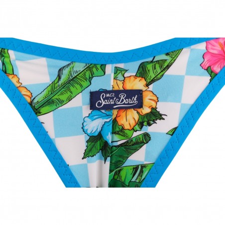HIGH-CUT BOTTOMSLIP STRING WITH LACES PALM 2131 MC2 SAINT BARTH NORAHSTRING 01983B