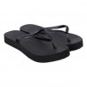 INFRADITO GOMMA HAVAIANAS SLIMFLATFORM BLACK