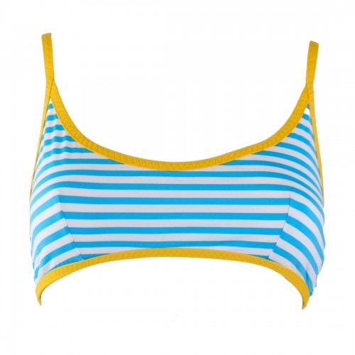 LOW THIN STRAPS BRALETTE WITH STRING LIN2191 MC2 SAINT BARTH JUDYSTRING 02847B