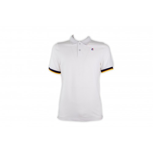 POLO VINCENT CONTRAST STRETCH K-WAY K008J50 XRE