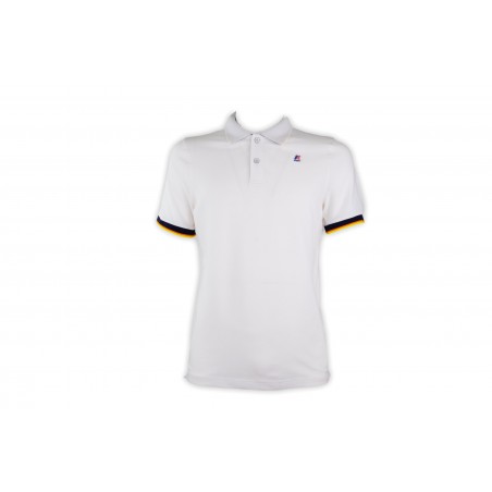 POLO VINCENT CONTRAST STRETCH K-WAY K008J50 XRE