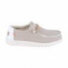 MOCASSINO LACCI IN TESSUTO HEY DUDE WALLYBRAIDED WHITE