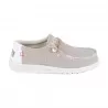 MOCASSINO LACCI IN TESSUTO HEY DUDE WALLYBRAIDED WHITE