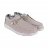 MOCASSINO LACCI IN TESSUTO HEY DUDE WALLYSOX CAMEL