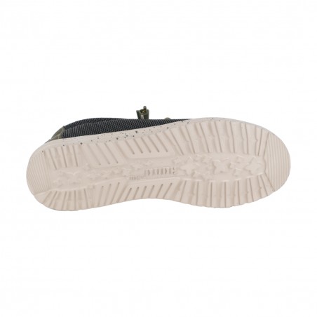 MOCASSINO LACCI IN TESSUTO HEY DUDE WALLYSOX PINE