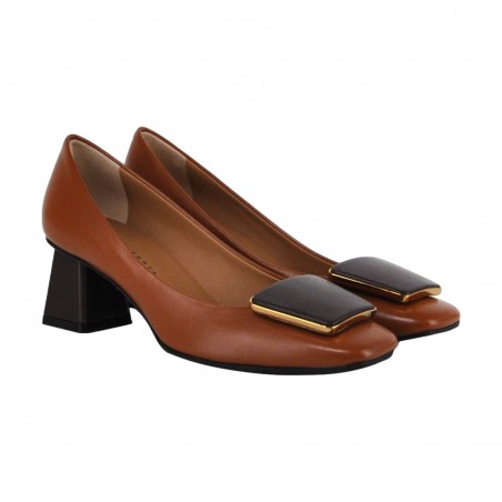 DECOLTE' CON ACCESSORIO ROBERTO FESTA BRIGID TERRACOTTA