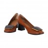 DECOLTE' CON ACCESSORIO ROBERTO FESTA BRIGID TERRACOTTA