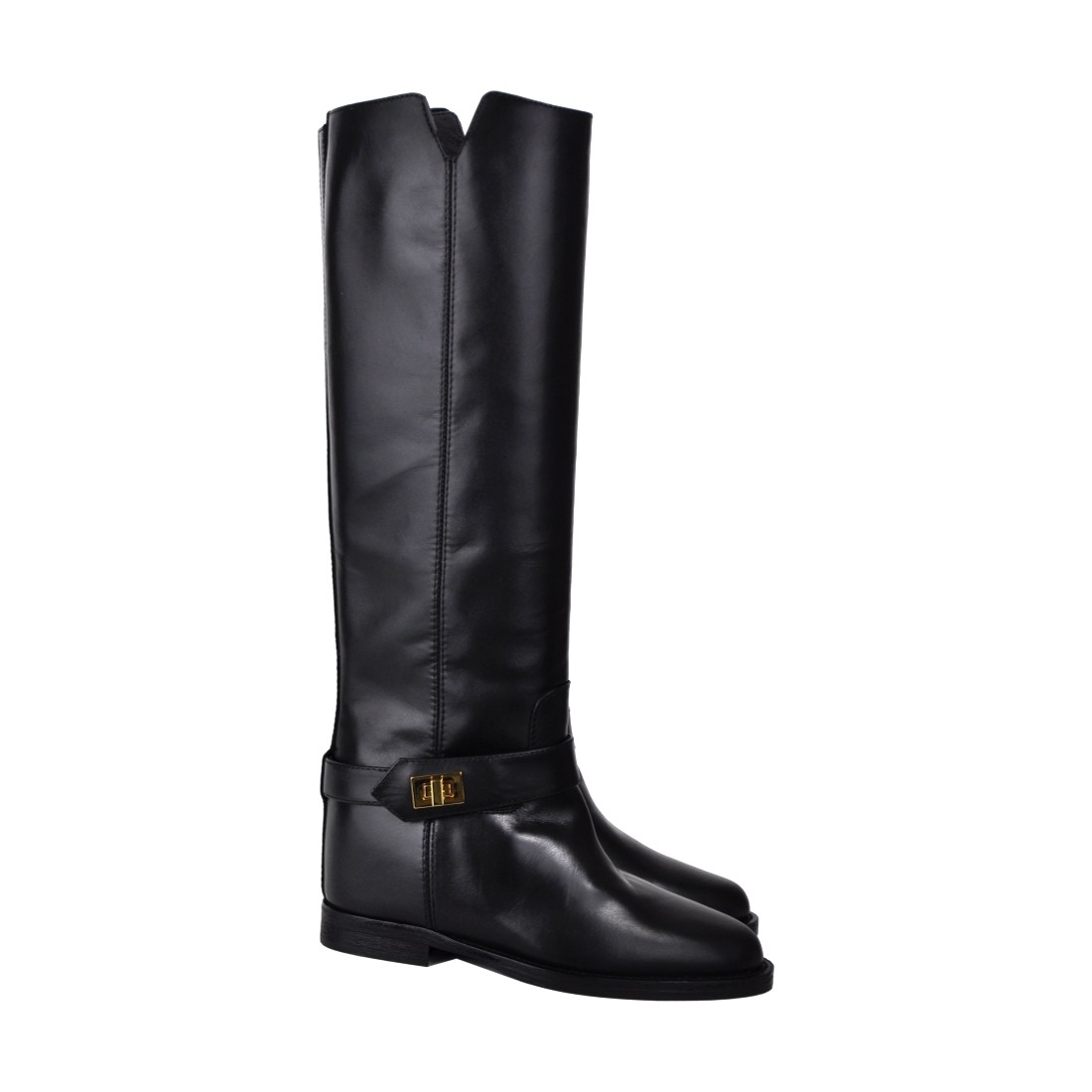 STIVALE CON LUCCHETTO VIA ROMA 15 3603 NERO