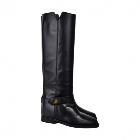 STIVALE CON LUCCHETTO VIA ROMA 15 3603 NERO