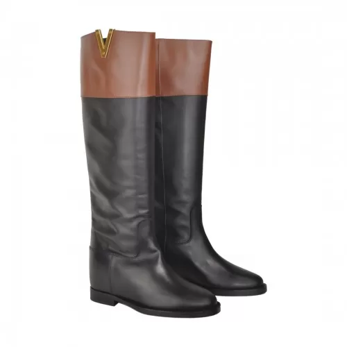 STIVALE BANDA V ICONICA VIA ROMA 15 3802  NERO/NOCE