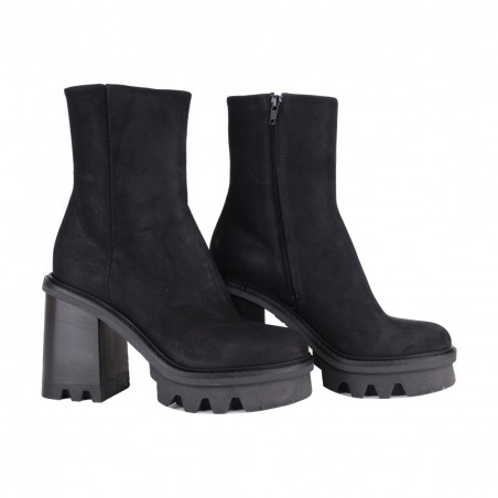 TRONCHETTO CON ZIP LEMARÉ 4044 NERO